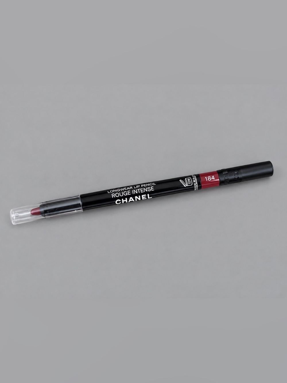 CHANEL Longwear Lip Pencil 184 Rouge Intense Red Lip Liner